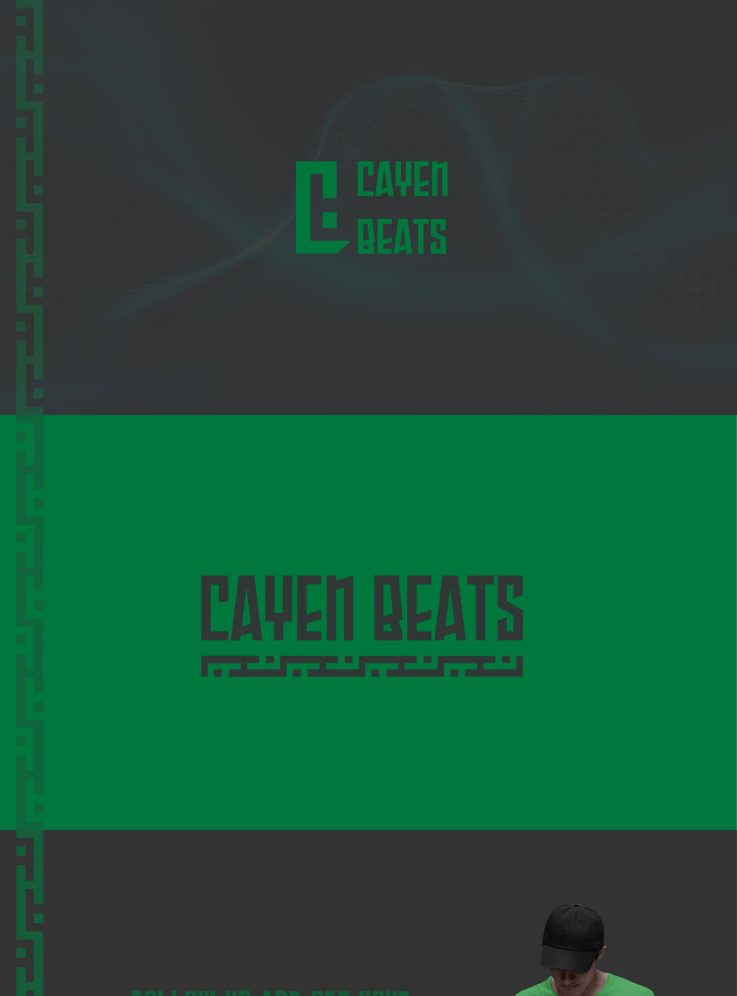 Cayen Beats — Brand identity artwork 1
