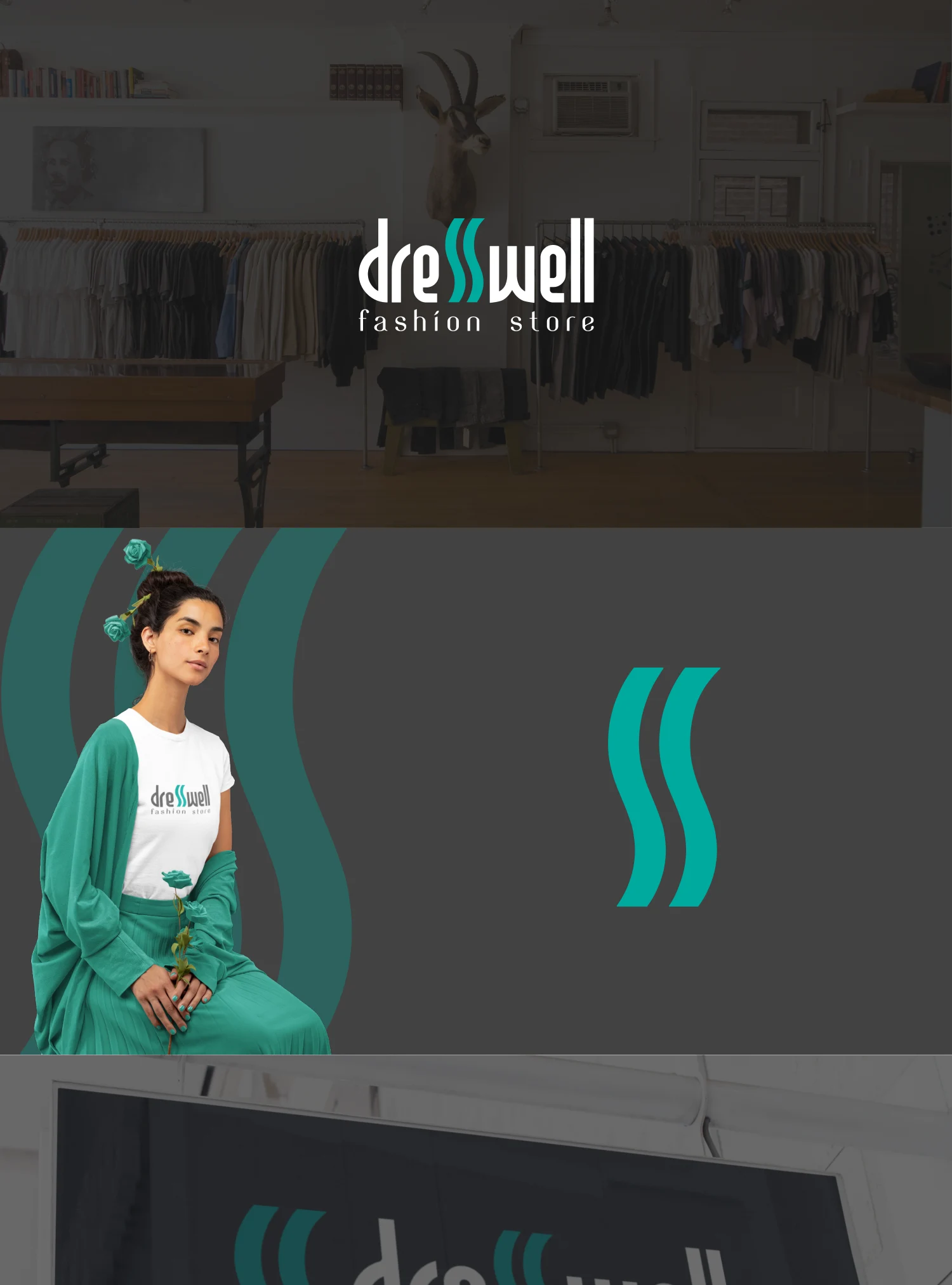 Dress Well — Brand identity artwork 1